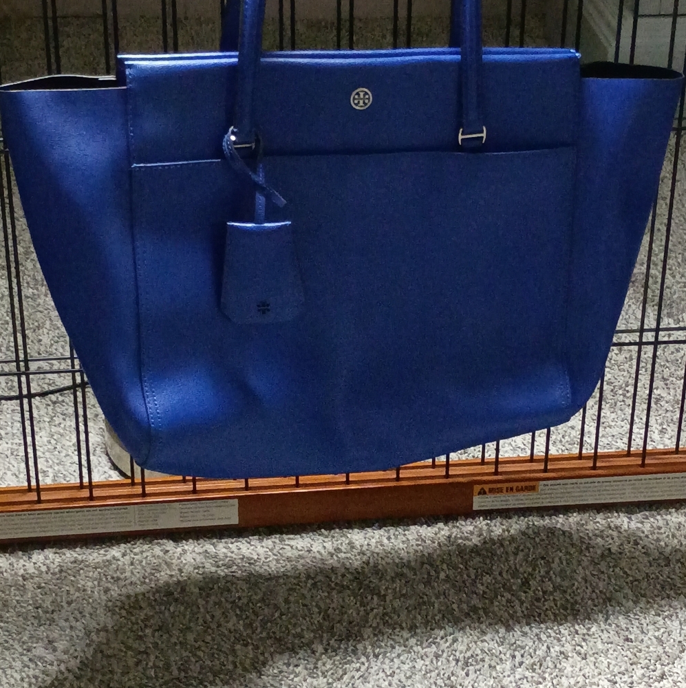 Tory Burch Royal Blue Tote